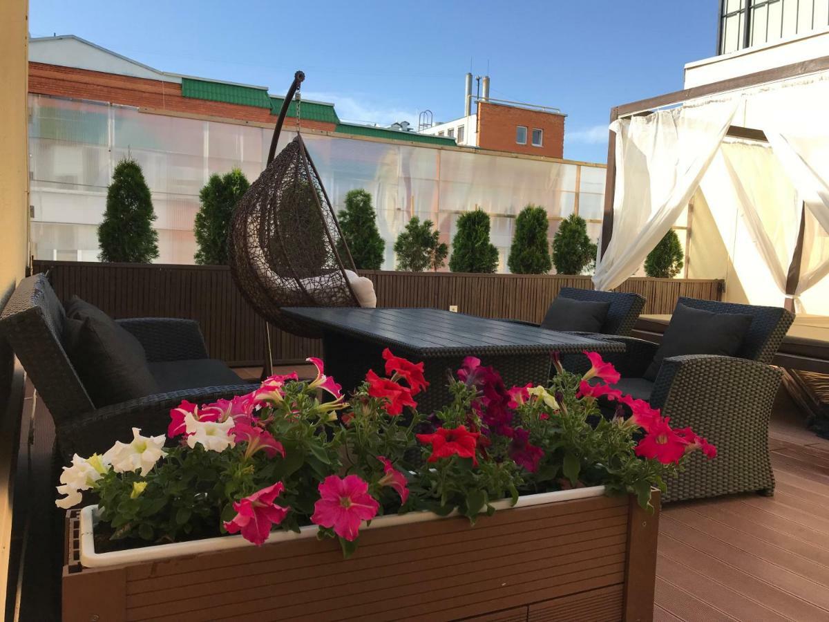Scandik Apartment Terrace Poltava Esterno foto